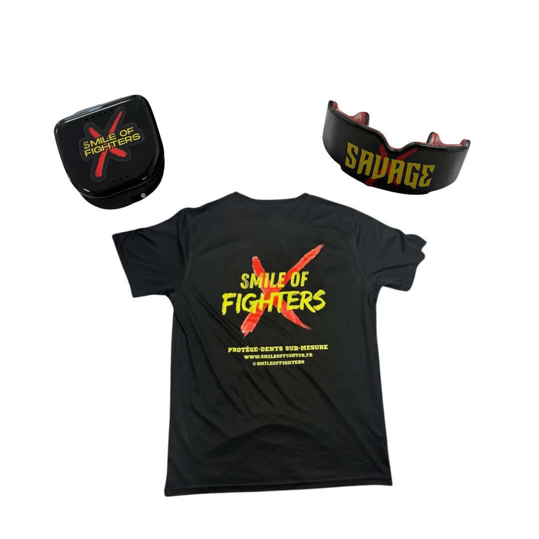 Pack THERMO Savage + T-Shirt Smile Of Fighters